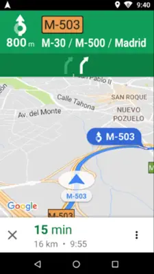 Navigation for Google Maps Go android App screenshot 0